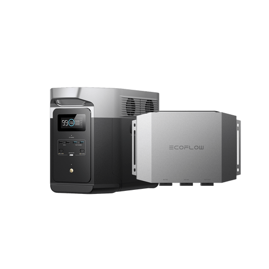 Estación de Energía Portátil EcoFlow DELTA 2 Max Portable Power EcoFlow Europe DELTA 2 Max + Cargador mediante alternador 1000 W