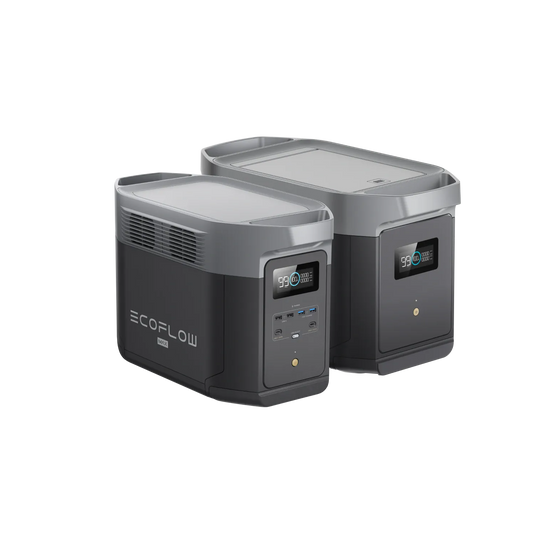 Estación de Energía Portátil EcoFlow DELTA 2 Max Portable Power EcoFlow Europe DELTA 2 Max + Batería Adicional Inteligente DELTA 2 Max