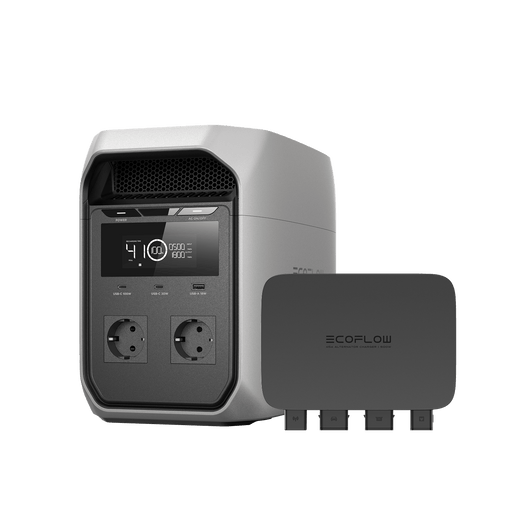 Estación de Energía Portátil EcoFlow DELTA 3 Classic (1024Wh) Cargador mediante alternador EcoFlow de 500 W