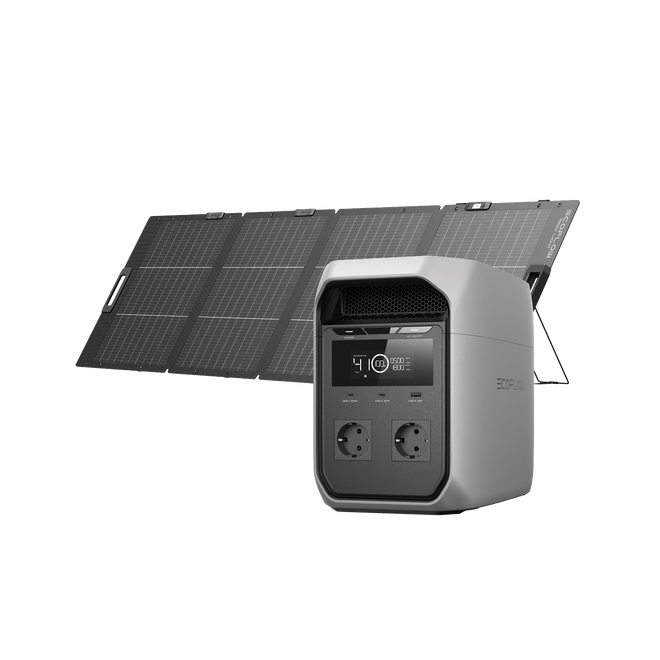 Test P Portable Power EcoFlow ES DELTA 3 Classic + Panel solar ligero y portátil de 220