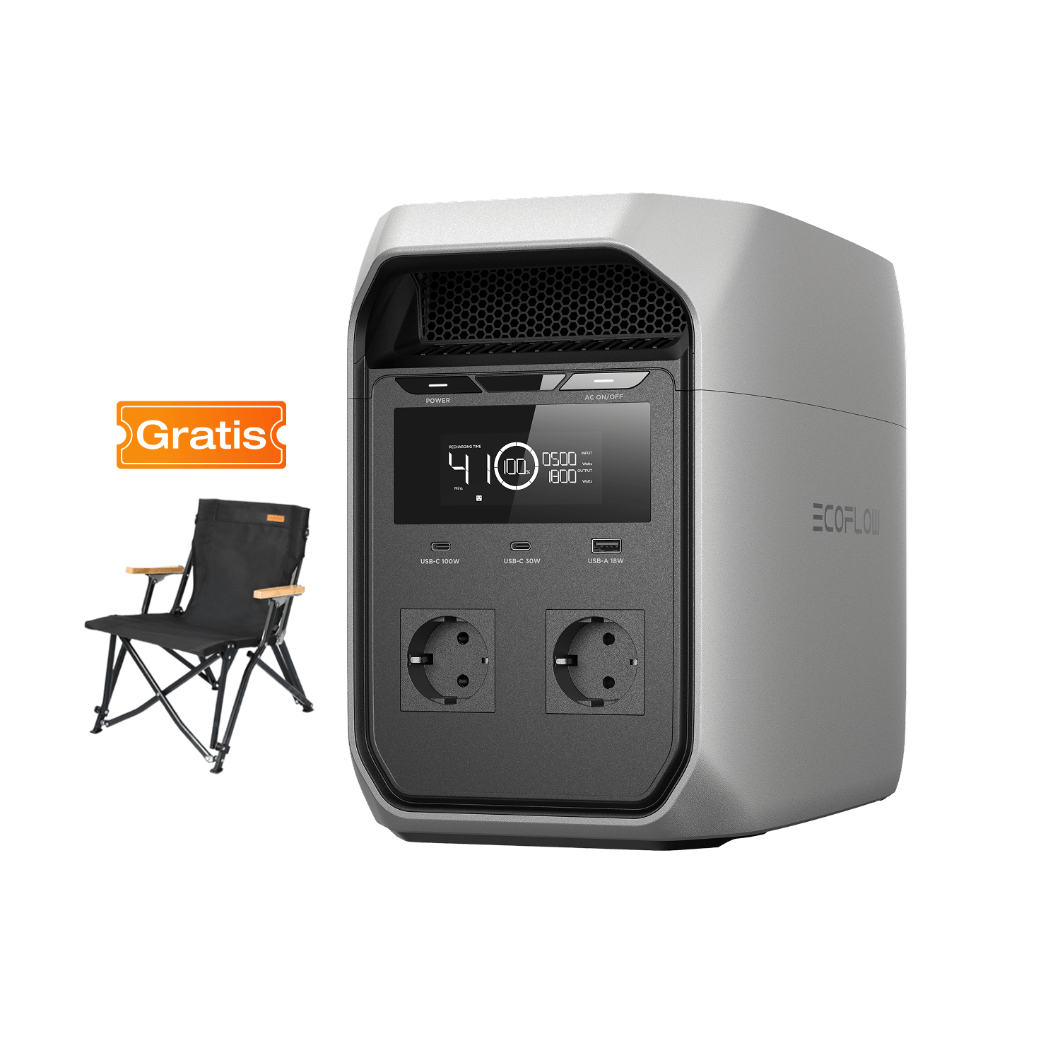 Estación de Energía Portátil EcoFlow DELTA 3 Classic (1024Wh) Portable Power EcoFlow ES DELTA 3 Classic (1024Wh)