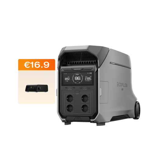 Estación de energía portátil EcoFlow DELTA Pro 3 DELTA Pro 3 + Cargador de escritorio RAPID Pro (320 W)