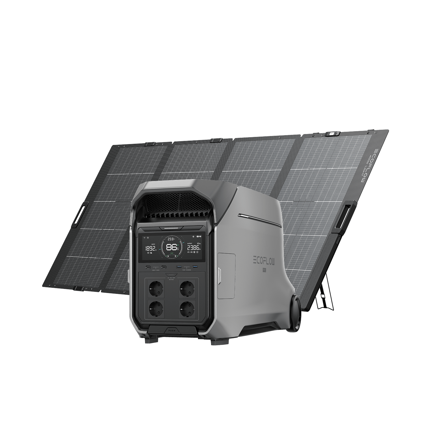 EcoFlow DELTA Pro 3 + Panel solar de 400 W