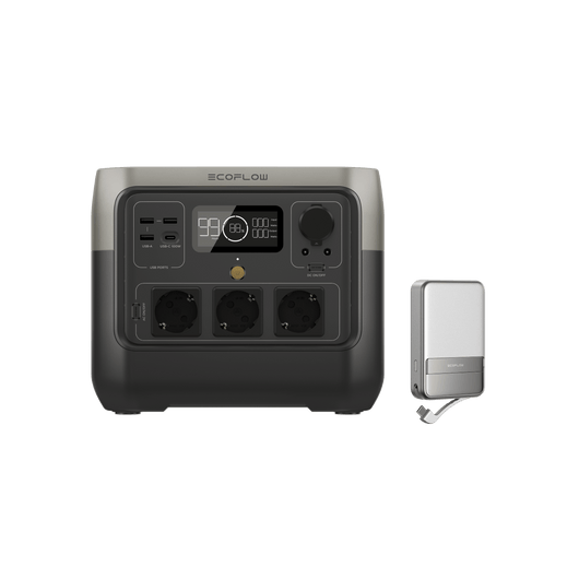 Estación de energía portátil EcoFlow RIVER 2 Pro EcoFlow Spain RIVER 2 Pro + RAPID 10 000 mAh