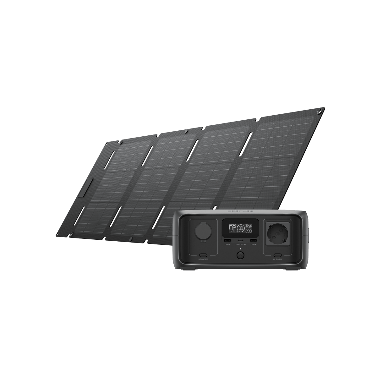 RIVER 3 (SAI) + Panel Solar de 45 W (Tipo C)