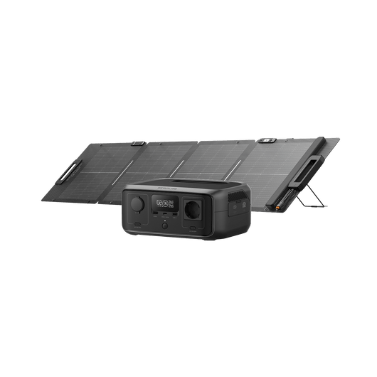 Estación de energía portátil EcoFlow RIVER 3 (Reacondicionada) Portable Power EcoFlow ES RIVER 3 (SAI) + Panel solar de 110 W (Reacondicionada)(Precio para miembros')