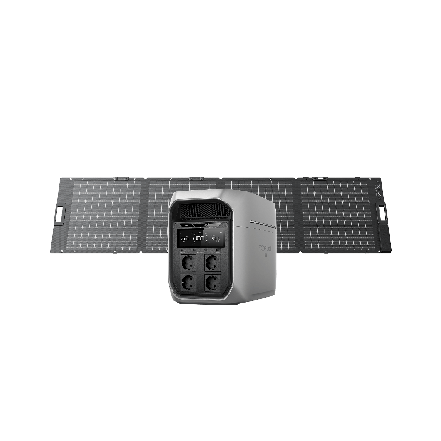 DELTA 3 Max Plus + Panel solar bifacial de 220 W