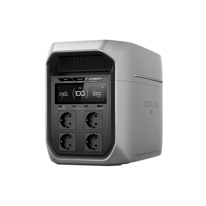 EcoFlow DELTA 3 Max Plus (2048Wh) Portable Power Station EcoFlow ES DELTA 3 Max Plus (2048Wh) Sin accesorio