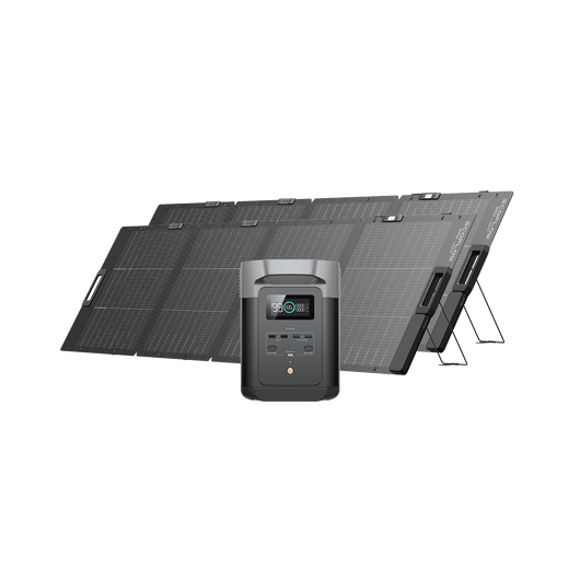 Generador solar EcoFlow DELTA 2 (FV 220 W) Portable Power EcoFlow 2*220 W + DELTA 2