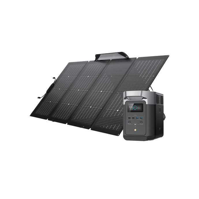 Generador solar EcoFlow DELTA 2 (FV 220 W) (Oferta especial) Portable Power EcoFlow 1*220 W + DELTA 2  
