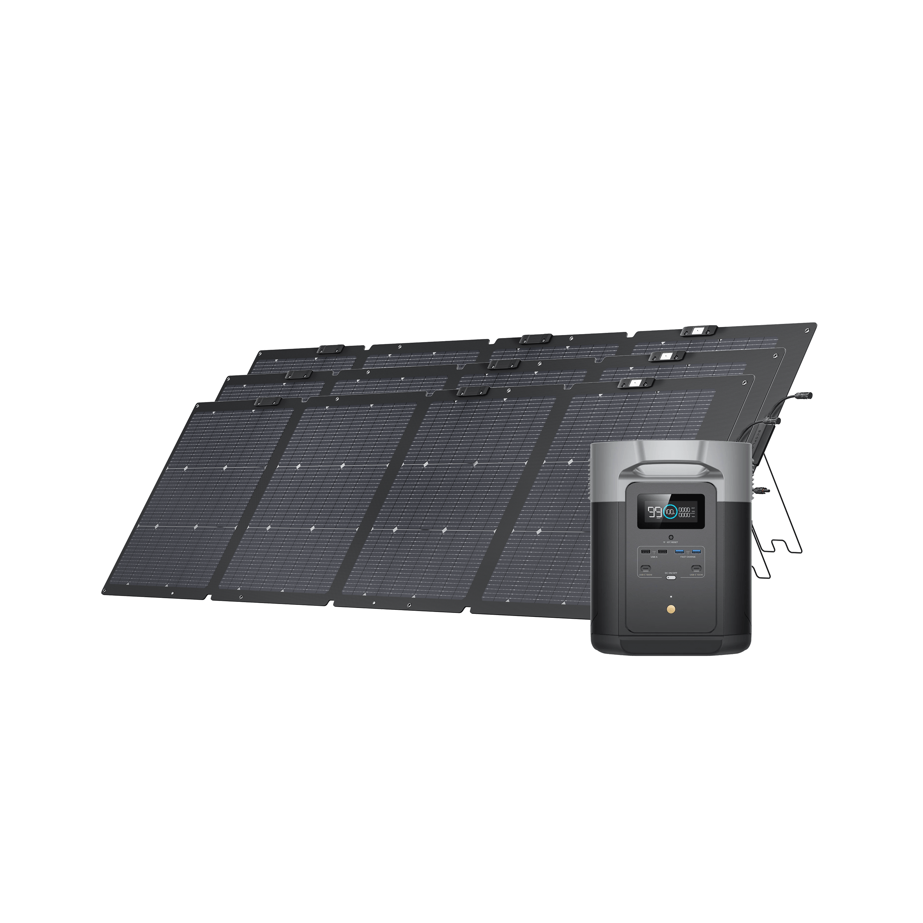 Generador solar EcoFlow DELTA Max (FV 220 W) EcoFlow 2000 4