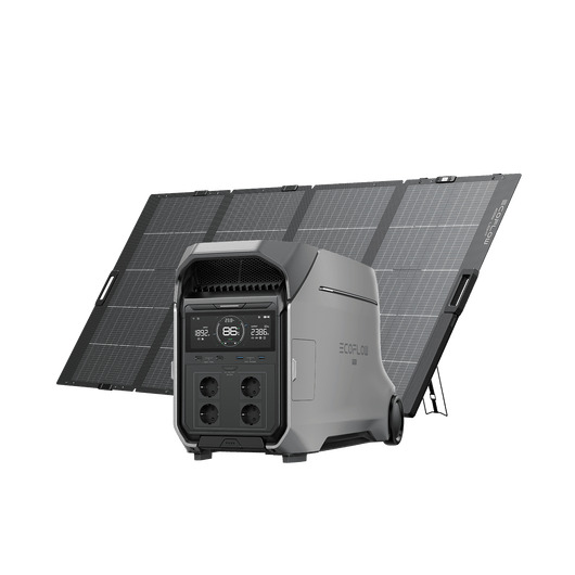 Generador solar EcoFlow DELTA Pro 3 (FV 400 W portátil) DELTA Pro 3 + Panel Solar Portátil EcoFlow de 400 W