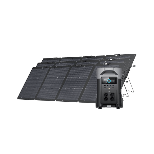 Generador solar EcoFlow DELTA Pro (FV 220 W） EcoFlow Europe 3*220 W + DELTA Pro
