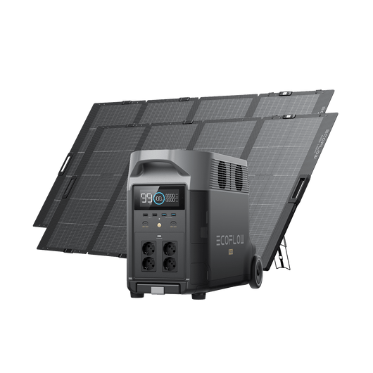 Generador solar EcoFlow DELTA Pro (FV 400 W portátil) 2*400 W + DELTA Pro
