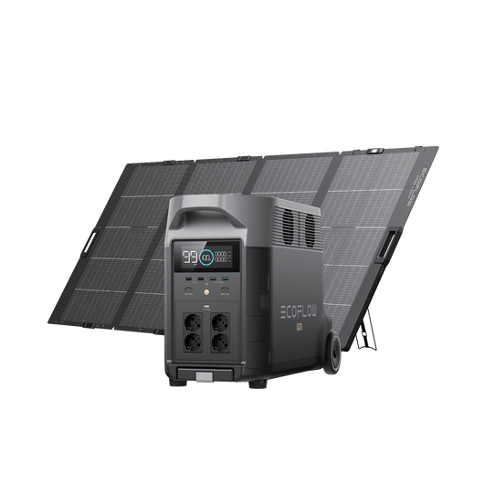 Generador solar EcoFlow DELTA Pro (FV 400 W portátil) 1*400 W + DELTA Pro