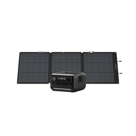 Generador solar EcoFlow RIVER 3 Plus Bundles EcoFlow Spain RIVER 3 Plus Panel Solar Portátil de 160 W