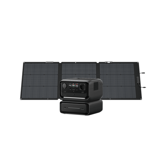 Generador solar EcoFlow RIVER 3 Plus Bundles EcoFlow Spain RIVER 3 Max Panel Solar Portátil de 160 W