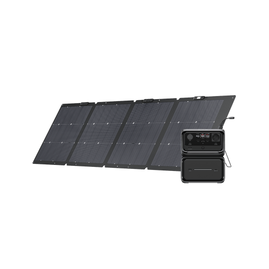 Generador solar EcoFlow RIVER 3 Plus Bundles EcoFlow Spain RIVER 3 Max Plus Panel Solar Portátil de 220 W