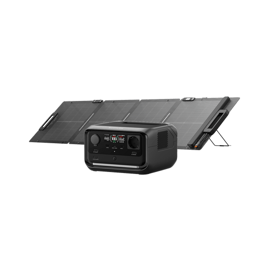 Generador solar EcoFlow RIVER 3 Plus Bundles EcoFlow Spain RIVER 3 Plus Panel Solar Portátil de 110 W