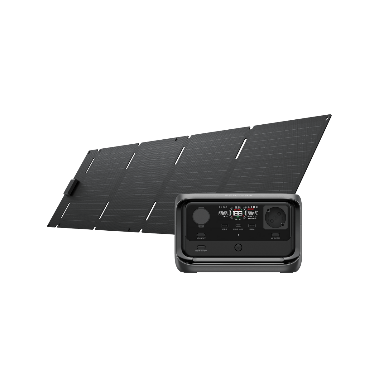 RIVER 3 Plus + Panel solar portátil de 60 W (Tipo C)