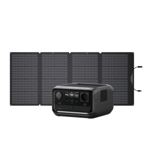 Generador solar EcoFlow RIVER 3 Plus (FV 60 W) Bundles EcoFlow Spain RIVER 3 Plus Panel Solar Portátil de 160 W