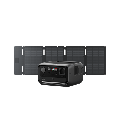 Generador solar EcoFlow RIVER 3 Plus Bundles EcoFlow Spain RIVER 3 Plus Panel Solar Portátil de 45 W (Tipo-C)