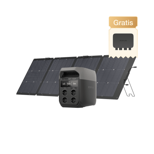 Generador solar Serie EcoFlow DELTA 3 (FV 220 W) Bundles EcoFlow ES DELTA 3 1 Panel solar portátil de 220 W