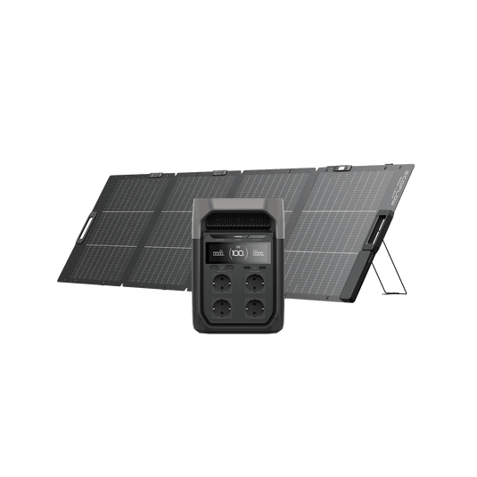 Generador solar Serie EcoFlow DELTA 3 (FV 220 W) Bundles EcoFlow ES DELTA 3 1 Panel solar portátil de 220 W