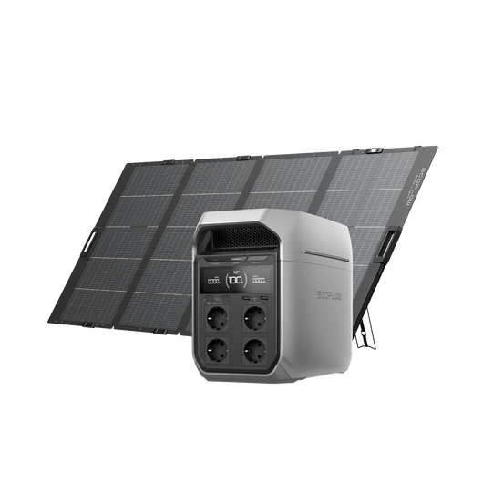 Generador solar Serie EcoFlow DELTA 3 (FV 400 W) DELTA 3 Plus / 1 Panel solar portátil de 400 W