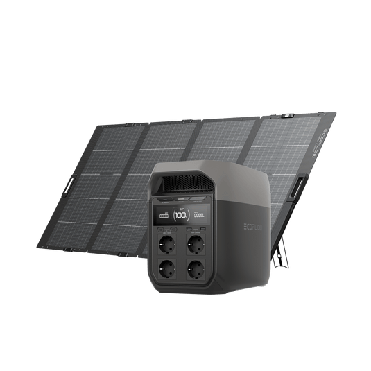 Generador solar Serie EcoFlow DELTA 3 (FV 400 W) DELTA 3 / 1 Panel solar portátil de 400 W