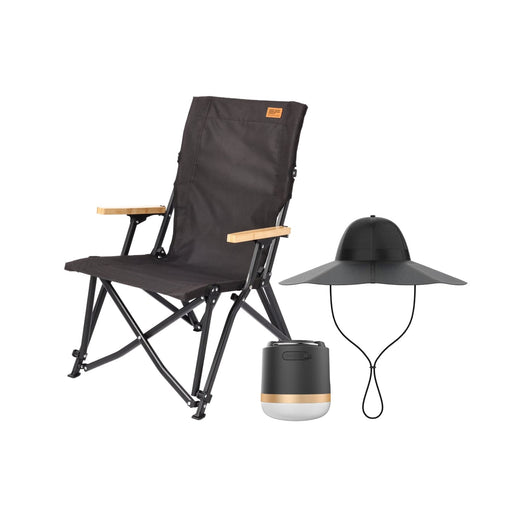 Kit de Confort para Camping EcoFlow Accessories EcoFlow Europe Silla + Luz + Sombrero