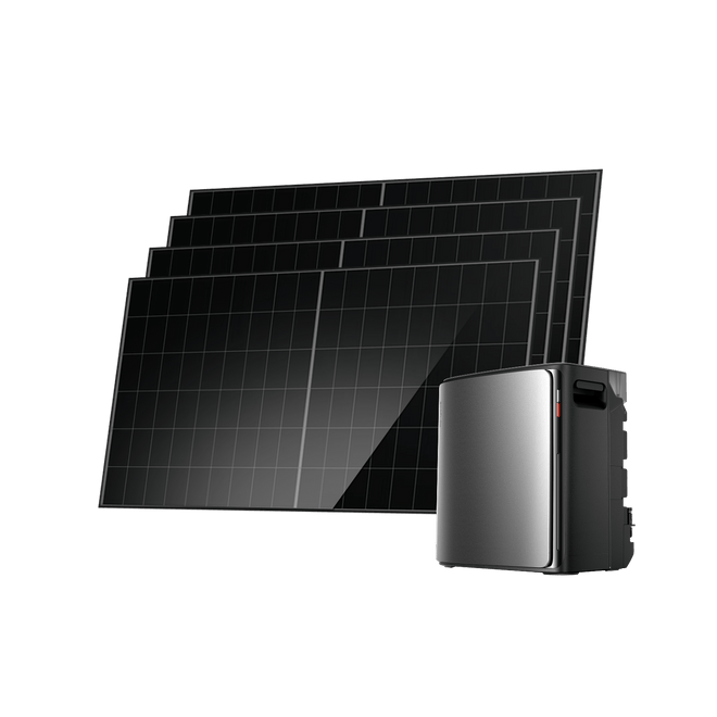 kit solar autoconsumo 800W con batería LFP EcoFlow STREAM Ultra X STREAM Ultra X / 4 panel solar rígido de 500 W