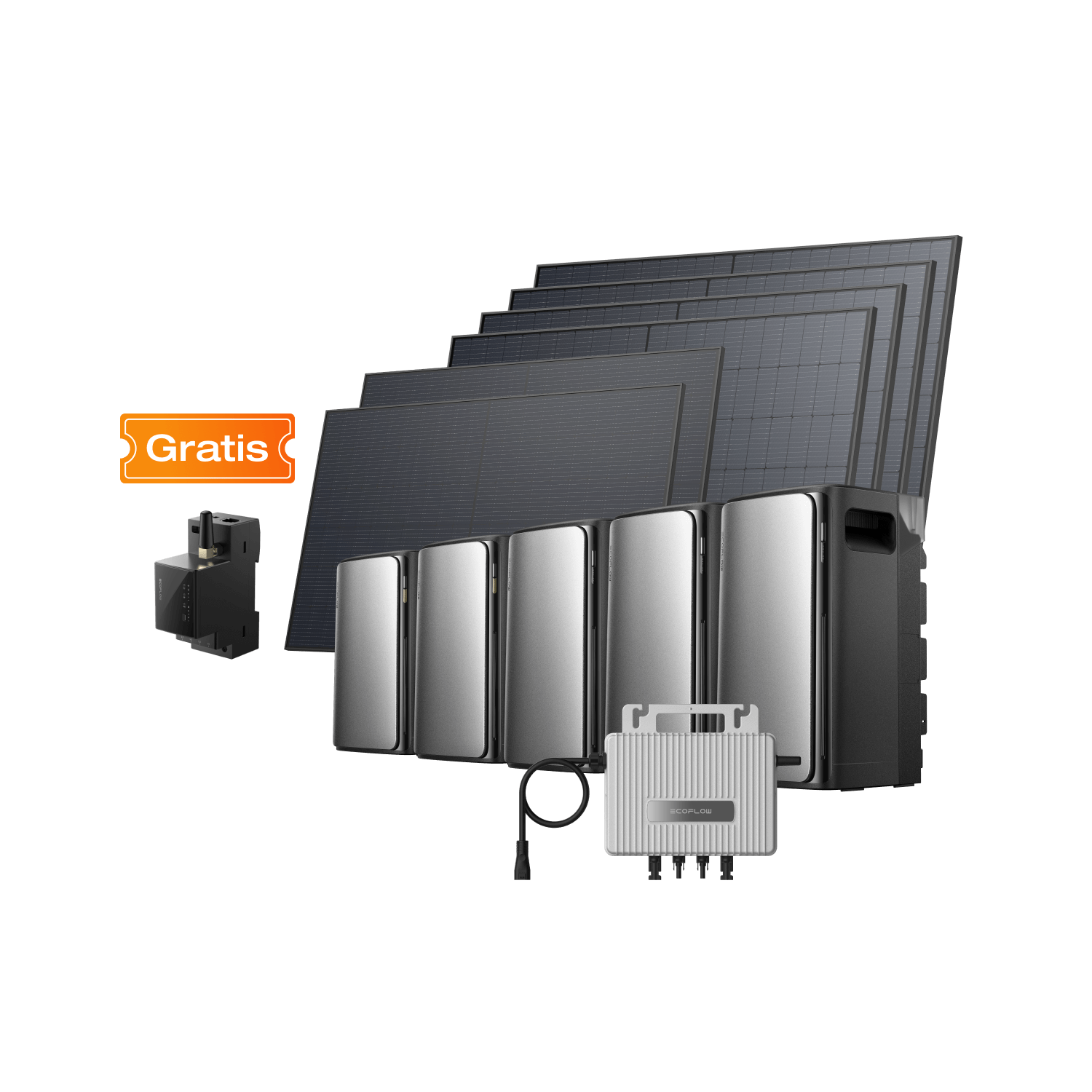 Kit Solar EcoFlow STREAM Series BKW II EcoFlow ES Set EcoFlow STREAM Series Premium (2980 Wp)
