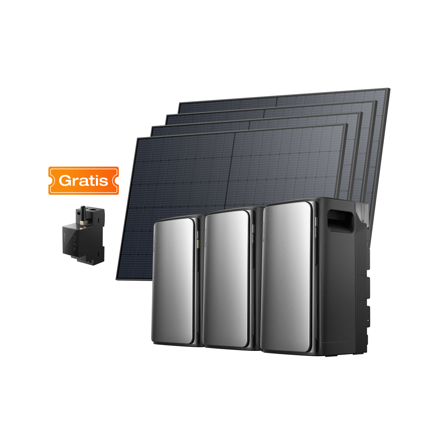 Kit Solar EcoFlow STREAM Series BKW II EcoFlow ES Set EcoFlow STREAM Series Advanced (2080 Wp)