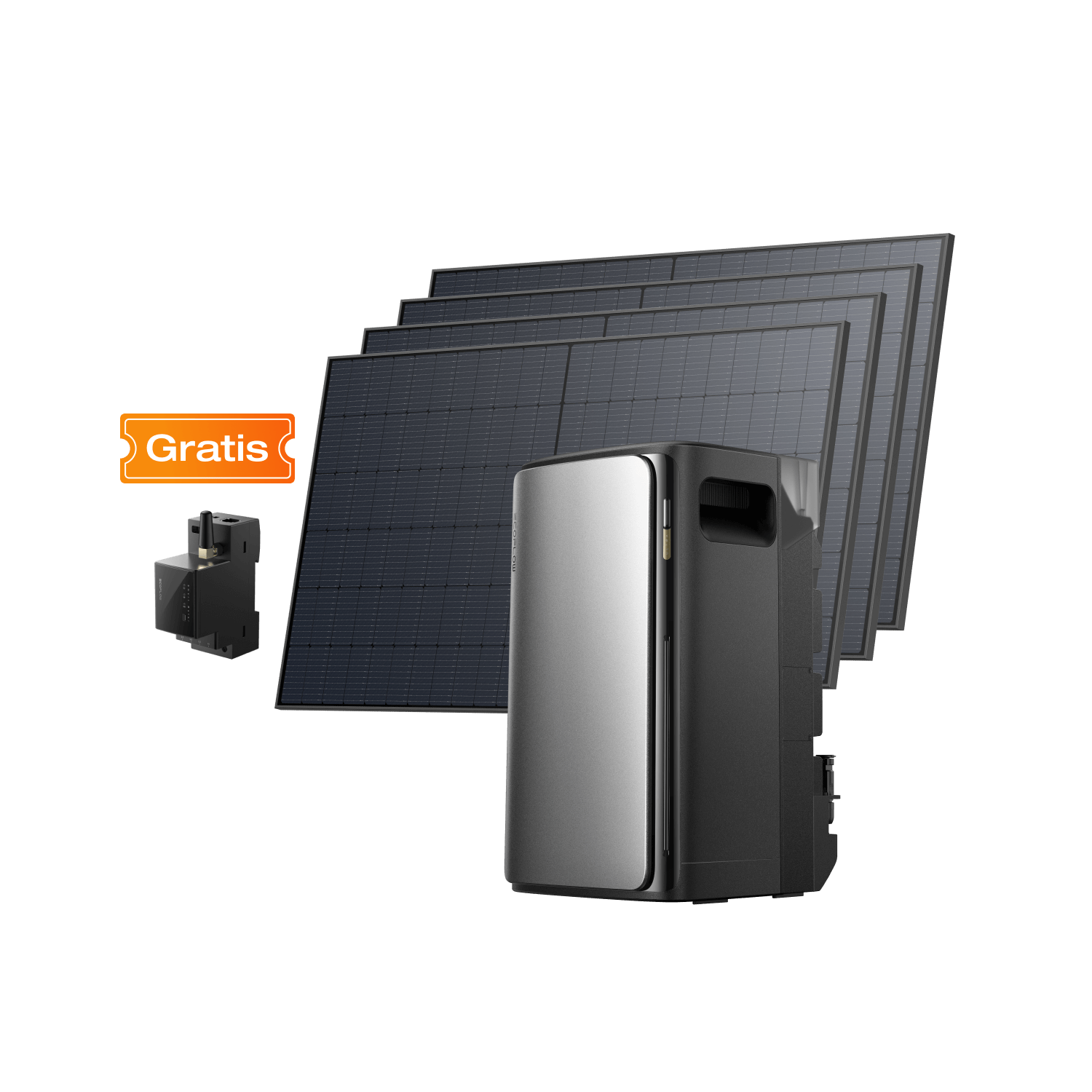 Kit Solar EcoFlow STREAM Series BKW II EcoFlow ES Set EcoFlow STREAM Ultra (2080 Wp)