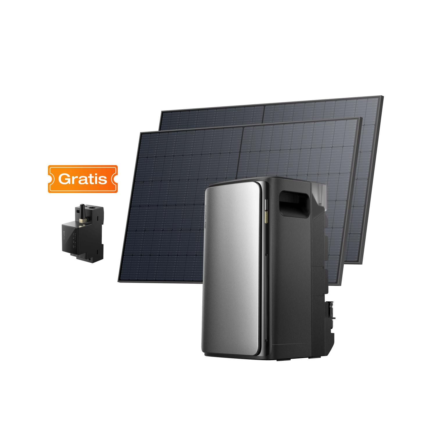 Kit Solar EcoFlow STREAM Series BKW II EcoFlow ES Set EcoFlow STREAM Basic (1040 Wp)