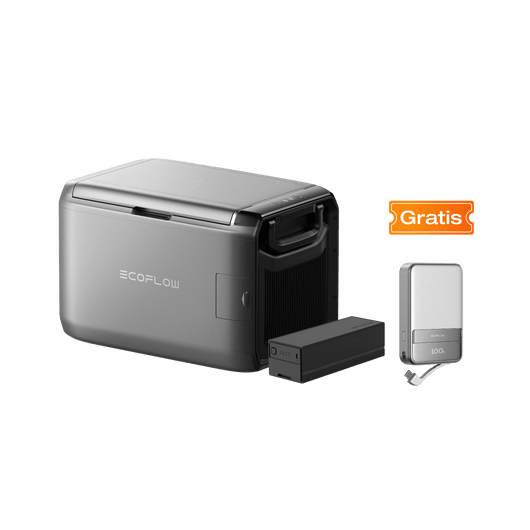 Nevera congelador portátil EcoFlow GLACIER Classic EcoFlow Europe 55L Batería enchufable