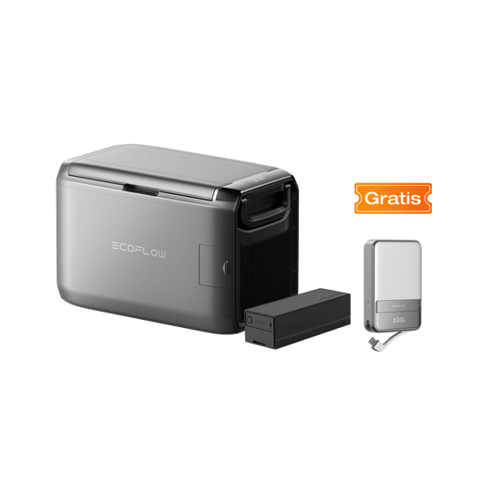 Nevera congelador portátil EcoFlow GLACIER Classic EcoFlow Europe 45L Batería enchufable
