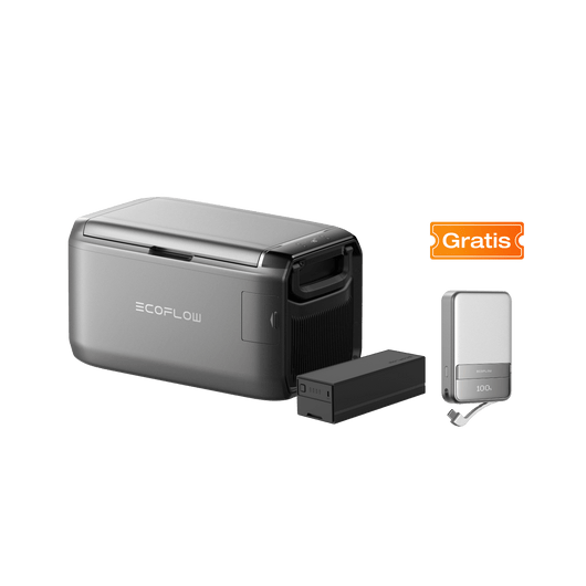 Nevera congelador portátil EcoFlow GLACIER Classic EcoFlow Europe 35L Batería enchufable