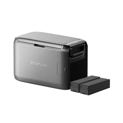 Nevera congelador portátil EcoFlow GLACIER Classic EcoFlow Europe 45L 2 x Batería enchufable