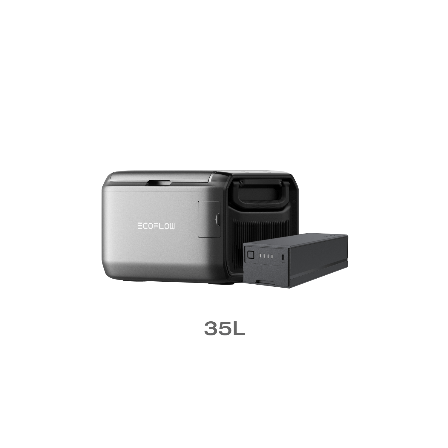 EcoFlow GLACIER Classic de 35 L + Batería enchufable