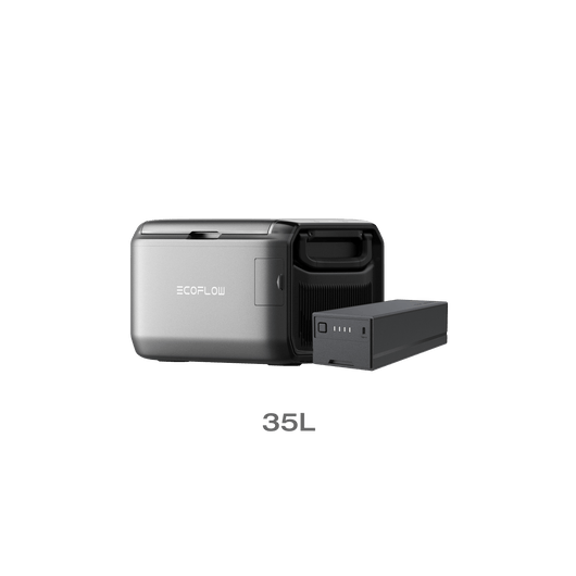 Nevera congelador portátil EcoFlow GLACIER Classic EcoFlow Europe 35L Batería enchufable