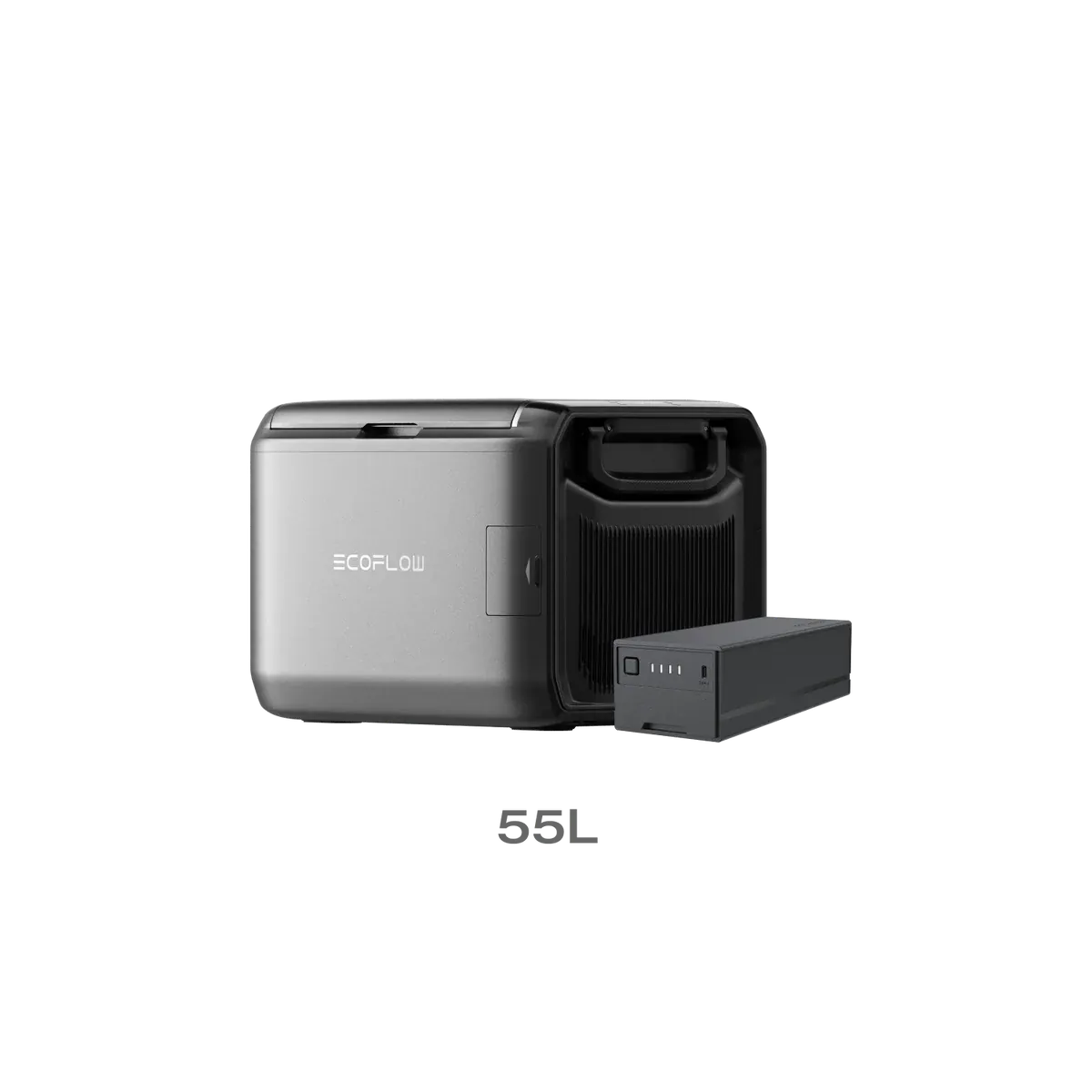 EcoFlow GLACIER Classic de 55 L + Batería enchufable