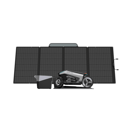Robot cortacésped EcoFlow BLADE  EcoFlow Europe BLADE + Batería Adicional Inteligente + Panel Solar de 400W  