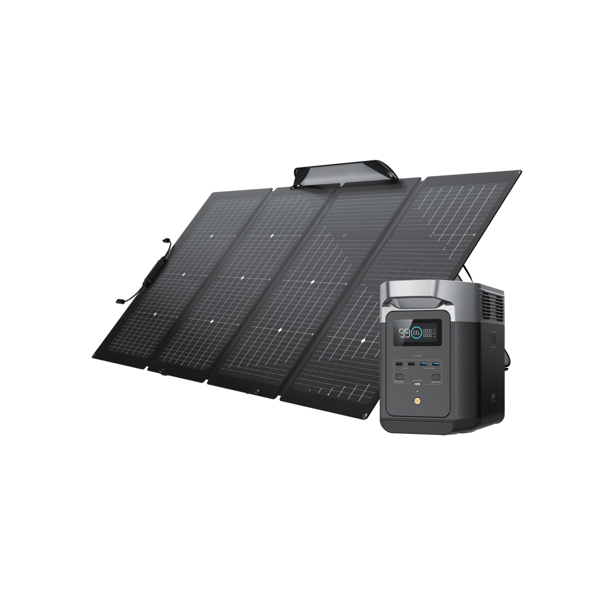 Generador solar EcoFlow DELTA 2 (FV 220 W) - EcoFlow ES