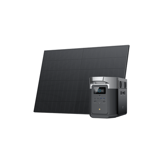 Generador solar EcoFlow DELTA Max (FV 400 W x 2 rígido)  EcoFlow Europe   