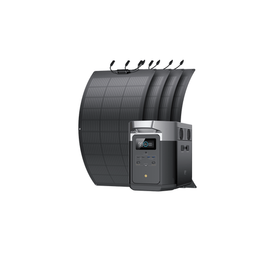 Generador solar EcoFlow DELTA Max (FV 100 W flexible)  EcoFlow DELTA Max 1600 4 