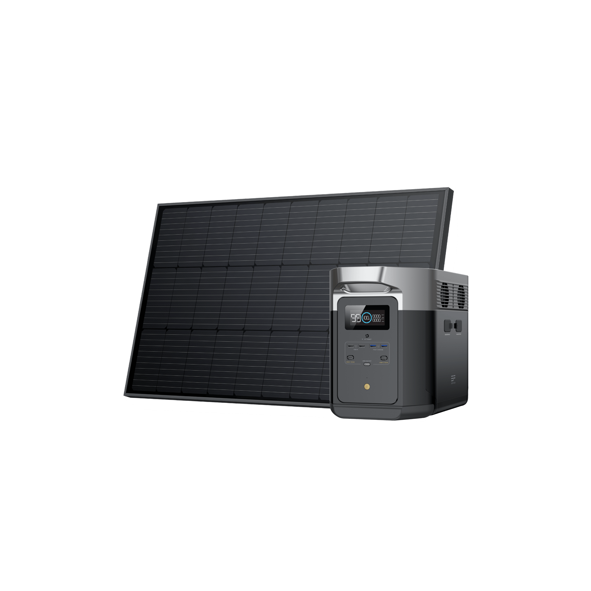 Generador solar EcoFlow DELTA Max (FV 100 W rígido)  EcoFlow   