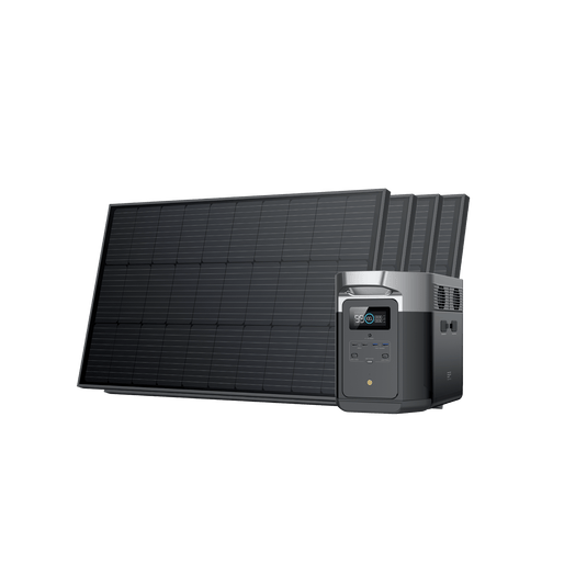 Generador solar EcoFlow DELTA Max (FV 100 W rígido)  EcoFlow DELTA Max 1600 4 Sin Batería Adicional