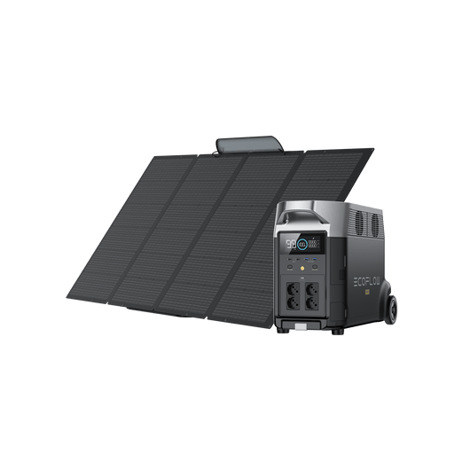 Generador solar EcoFlow DELTA Pro (FV 400 W portátil) Bundles EcoFlow 1*400 W + DELTA Pro